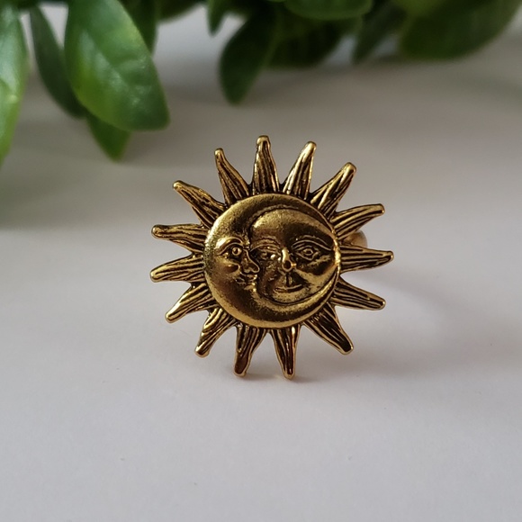 Moon/Sun Adjustable Ring - Picture 3 of 4